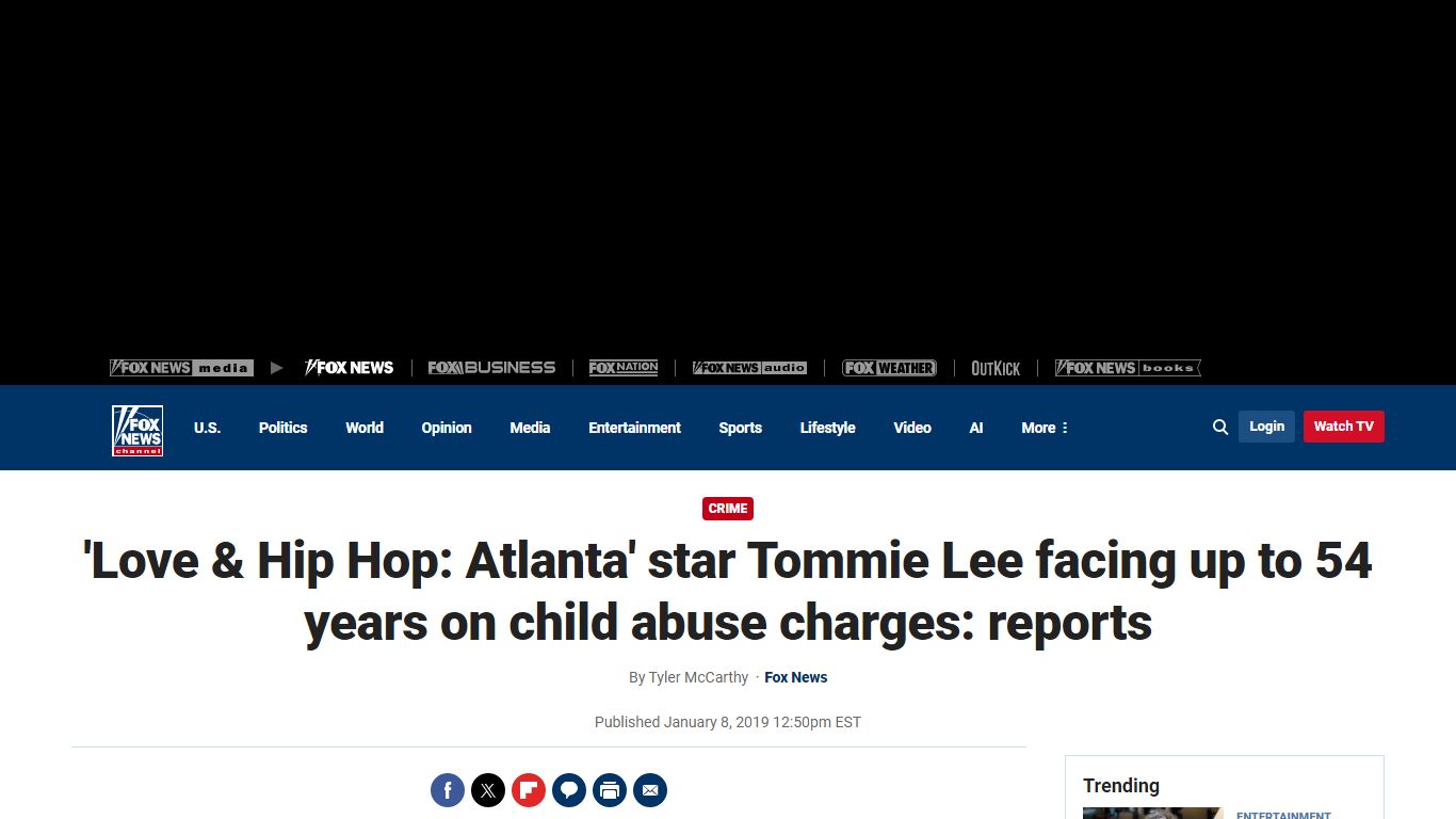 'Love & Hip Hop: Atlanta' star Tommie Lee facing up to 54 years on ...